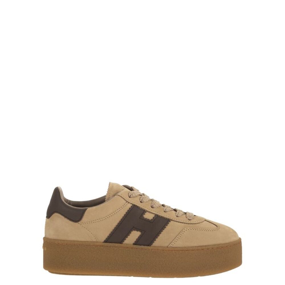 Hogan Women Cool - Nubuck And Leather Platform Trainers